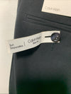 Calvin Klein Boys Flat-Front Bi-Stretch Long Dress Pant, Straight Leg Size 12