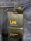 Lee Women's Legendary Regular Fit Straight Leg Jeans Long Pants 12 with Pockets
