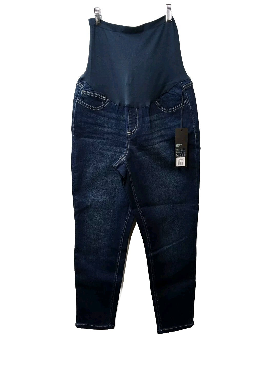 SAVI PARKER Womens Maternity Jeans Over The Belly Size XL 27" Inseam BCS500193AZ
