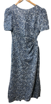 Xscape Women's Sequined Round Neck Short Sleeve Gown Formal Wedding Size 12P