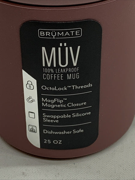 BrüMate Müv 25oz 100% Leak Proof Insulated Coffee Travel Mug with Handle & Lid