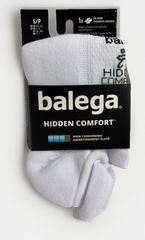 Balega Hidden Comfort Performance No Show Running Socks High Cushioning White