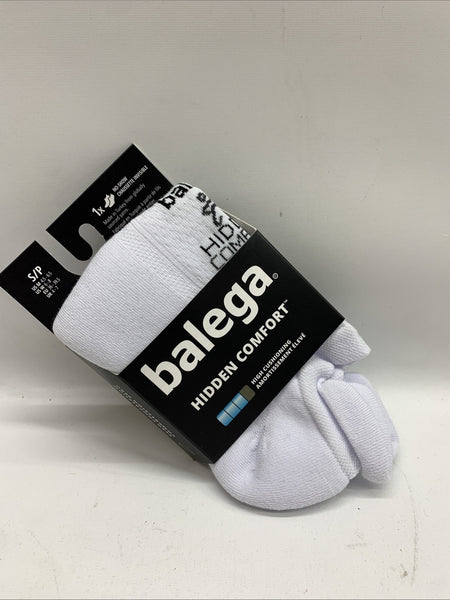 Balega Hidden Comfort Performance No Show Running Socks High Cushioning White