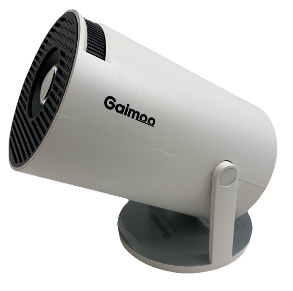 Gaimoo Home Business Cinema Theater Portable Projector WiFi Bluetooth GM200 Whit