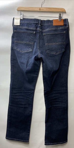 Lucky Brand Women's Dark Blue Mid Rise Straight Jeans Size 10/30A Long Pants