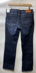 Lucky Brand Women's Dark Blue Mid Rise Straight Jeans Size 10/30A Long Pants