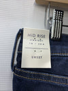 Lucky Brand Women's Dark Blue Mid Rise Straight Jeans Size 10/30A Long Pants