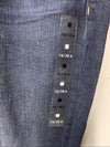 Lucky Brand Women's Dark Blue Mid Rise Straight Jeans Size 10/30A Long Pants