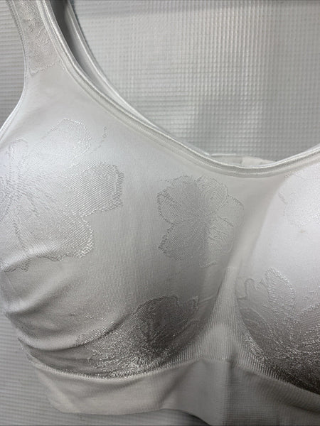 Bali Women's Comfort Revolution Wireless Bra 2XL Seamless 4-way No-slip Straps