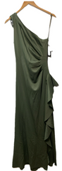 Xscape Women's Off The Shoulder Formal Dress Evening Cocktail Ruffled Size 4