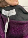 Petal & Pup Womens Santiago Off Shoulder Midi Party Cocktail Dress Medium Purple