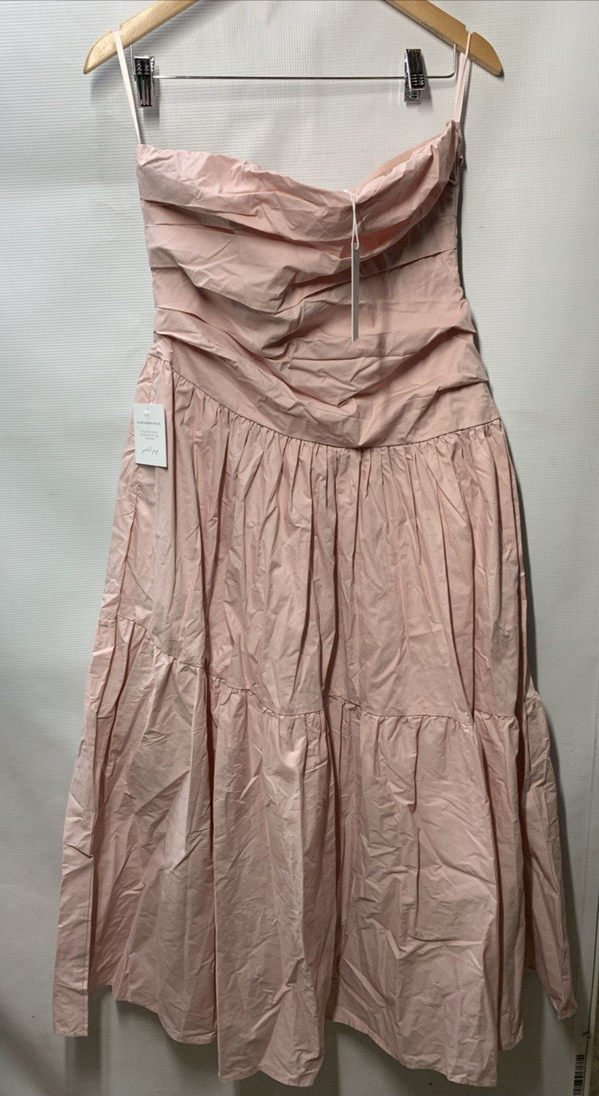 Petal & Pup Women's Blanche Strapless Dress Sleeveless Cocktail Medium Pink