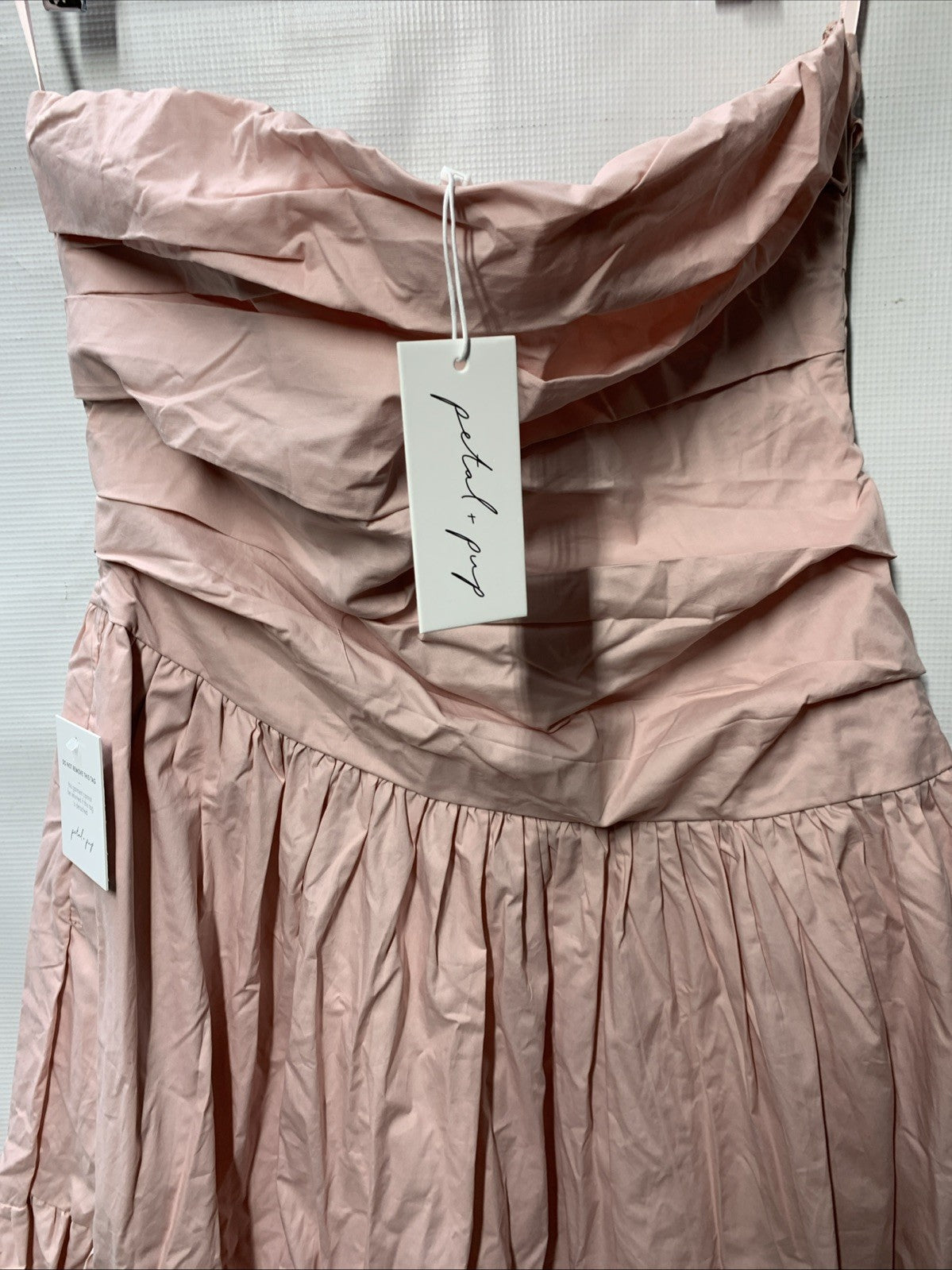 Petal & Pup Women's Blanche Strapless Dress Sleeveless Cocktail Medium Pink