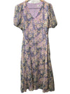 ASTR The Label Women's Jannika Dress Floral Cocktail Evening Short Sleeve Small