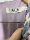 ASTR The Label Women's Jannika Dress Floral Cocktail Evening Short Sleeve Small