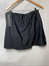 Miraclesuit Women's Fit and Flair Swim Skirt Tummy Control Bathing Size 10 Black