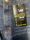 Lee Men's Extreme Motion MVP Relaxed Fit Straight Jean Long Pants Size 38x32