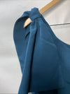 Dress the Population Women's Georgina One Shoulder Bow Trumpet Gown Size Large