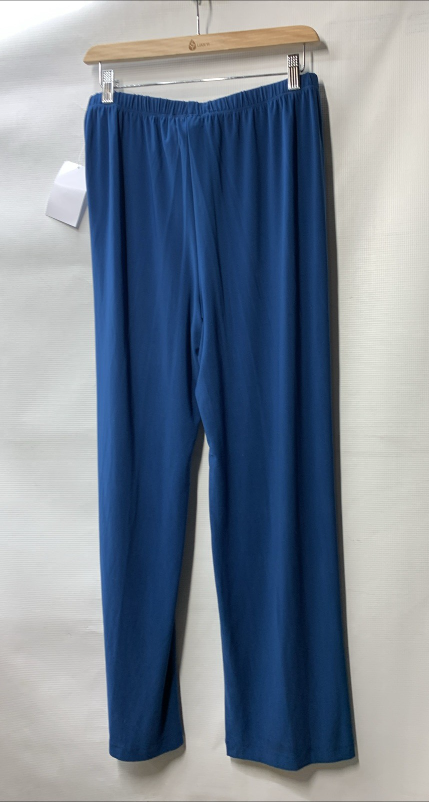R&M Richards Women's Classic Pants 2 Piece Set 12P Blue 3024P Illusion Sleeves