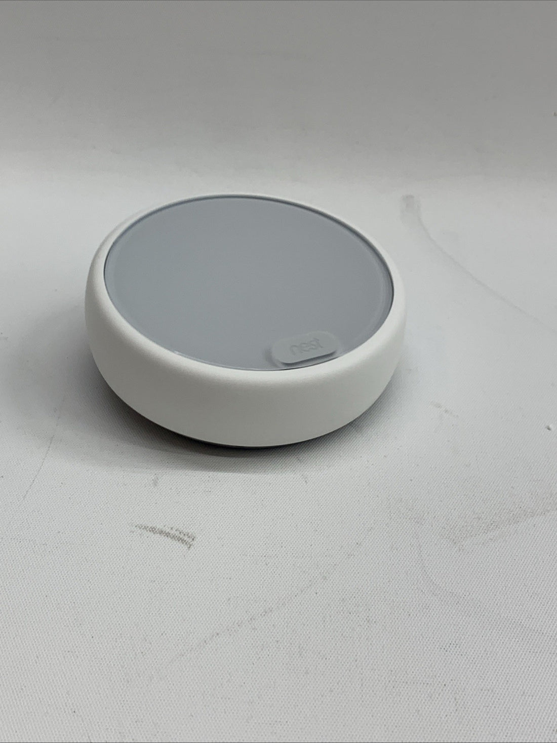 Nest Thermostat E Programmable Smart Thermostat T4000ES for Home Frosted White