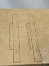 Natural Alabaster Wall Sconces Set of Two Spanish Marble Wall Light Cylinder Mod