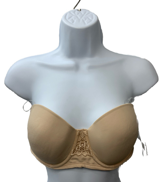 Vanity Fair Womens Beauty Back Underwire Smoothing Strapless Bra 74380 Size 36C