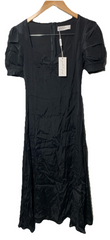 Petal and Pup Women's Franklin Dress Black Short Sleeve Sheer Dress Evening 4