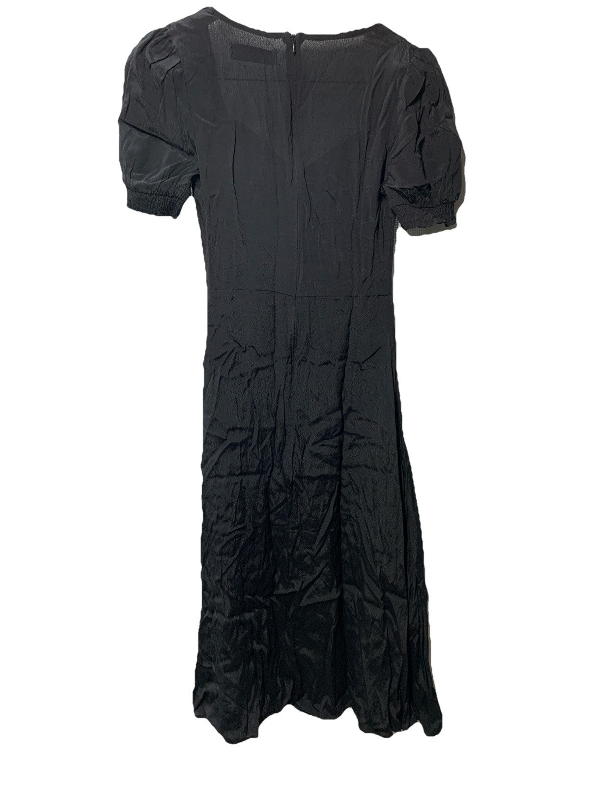 Petal and Pup Women's Franklin Dress Black Short Sleeve Sheer Dress Evening 4