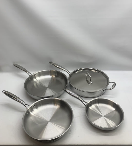 Umite Chef Stainless Steel Cookware Set, 5 Ply 14 Piece Stainless Steel Pot