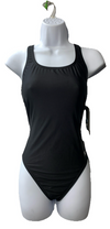 Speedo Women's Team Black One Piece Swimwear 10/36 Competition New Tags