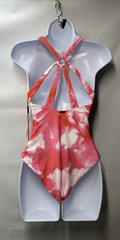 Calvin Klein Women's Standard V-Neckline One Piece Swimsuit CG2MF535 Size 6