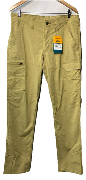 Carhartt Men Relaxed Tapered Force Ripstop Cargo Long Pant 107329-A58 Size 34x32