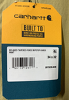 Carhartt Men Relaxed Tapered Force Ripstop Cargo Long Pant 107329-A58 Size 34x32