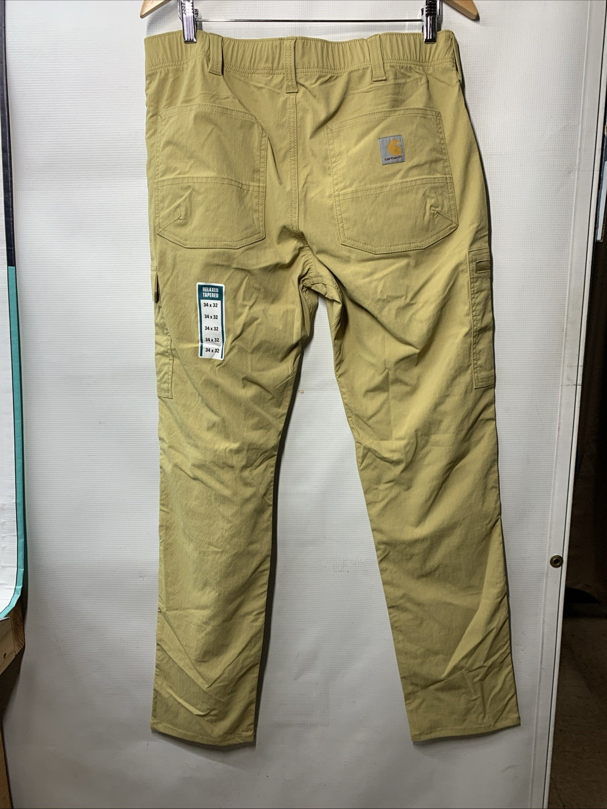 Carhartt Men Relaxed Tapered Force Ripstop Cargo Long Pant 107329-A58 Size 34x32