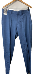 Men's J.M. Haggar® Premium Slim-Fit Flat-Front Stretch Suit Pants Blue 32x29