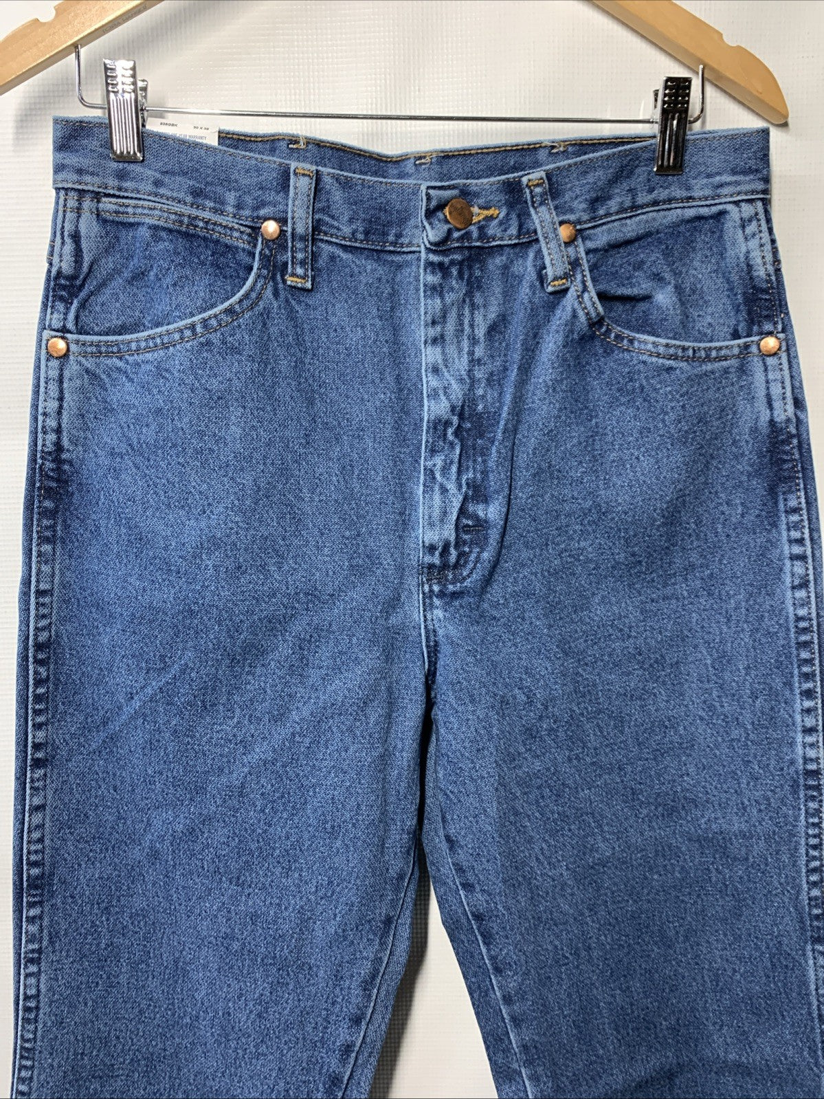 Wrangler Men's 936 Cowboy Cut Slim Fit Jeans Long Pants with Pockets Size 30x36