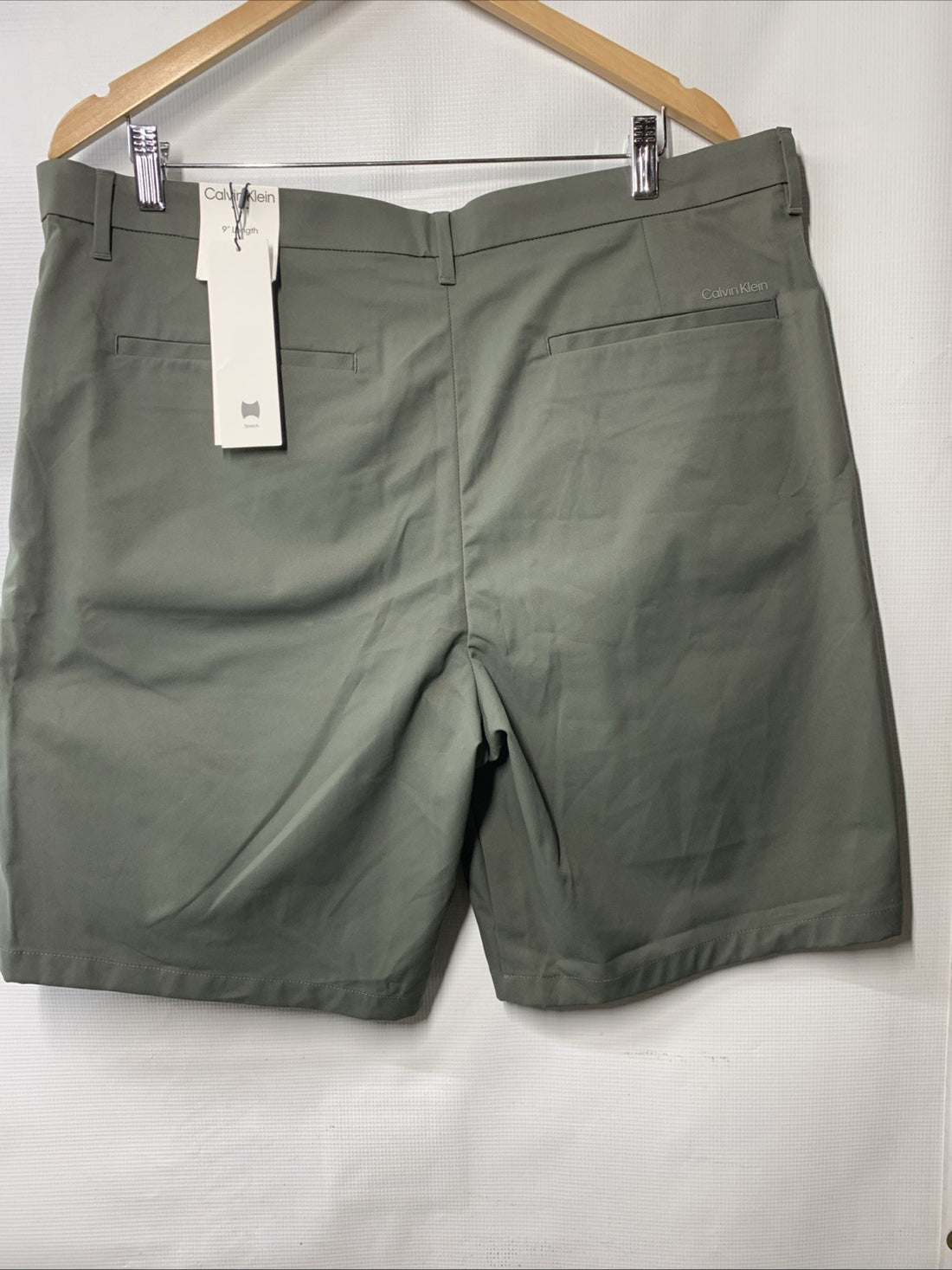 Calvin Klein Shorts Mens Golf Infinite Flex Chinos Performance w/Pocket Size 38W