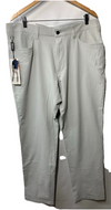 Haggar Sport Mens Performance 5-Pocket Stretch Straight Fit Tech Pant Size 38x32