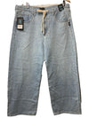 Silver Jeans Co. Women's Be Easy Straight Leg Drawstring Jeans Long Pants 34/30