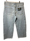 Silver Jeans Co. Women's Be Easy Straight Leg Drawstring Jeans Long Pants 34/30