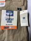 Dockers Men Slim Fit Workday Khaki Smart 360 Flex Long Pants w/Pocket Size 38x32
