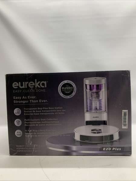 Eureka E20 Plus Robot Vacuum Cleaner Anti Hair-Tangling Brush 8000 Pa Suction