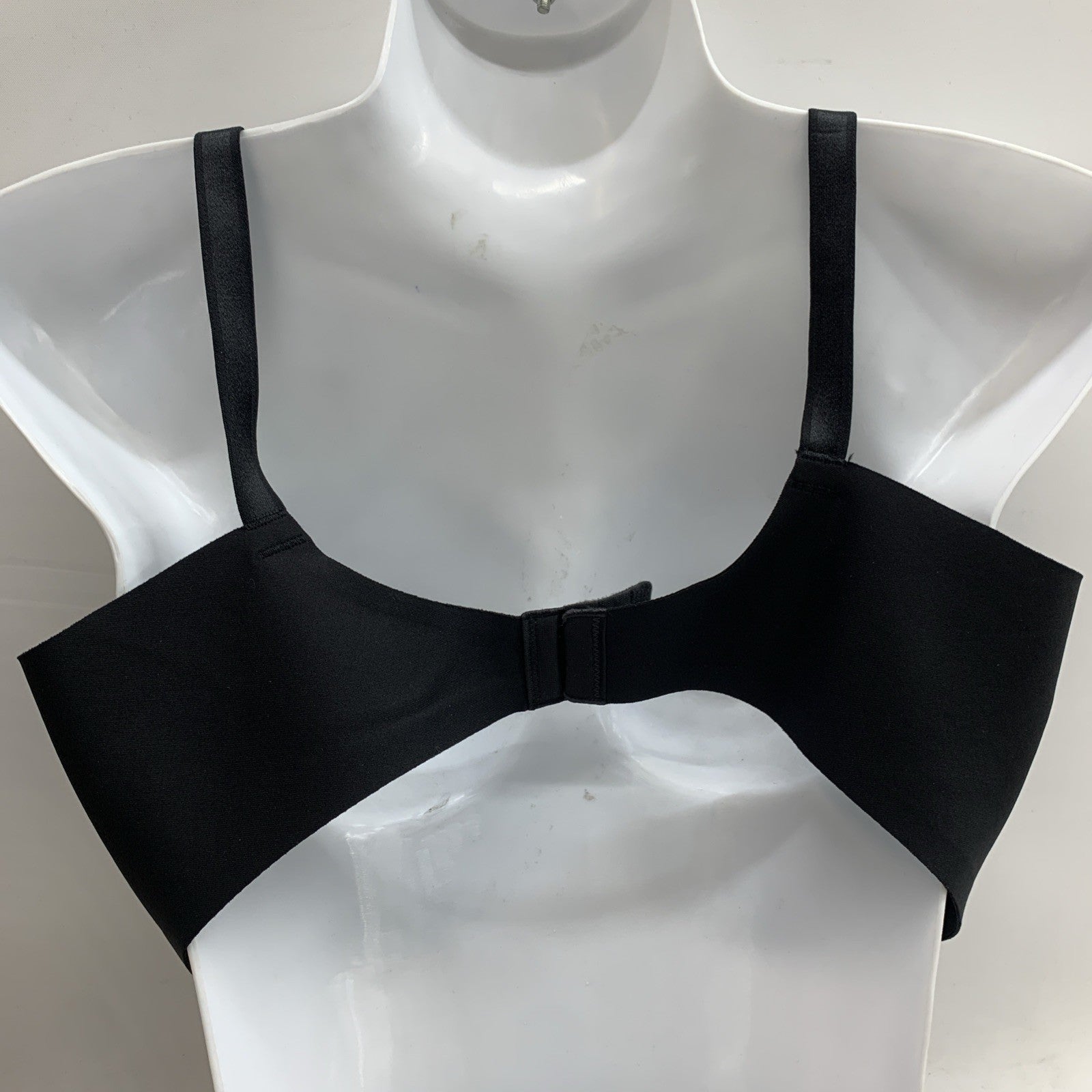 Warner's Black Women's Full Coverage Underwire Bra Size 36D Black Lightly Lined
