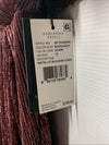 Adrianna Papell Metallic Blouson Gown Special Occasion Dress Burgundy Size 10