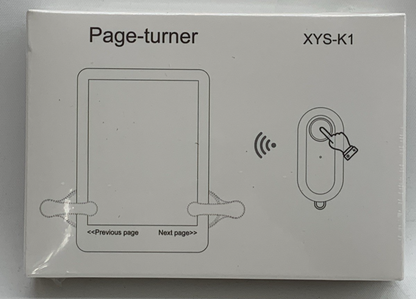 Page Turner Remote Control XYS-K1 433.92MHz for eReaders, Tablets, iPhone, iPad