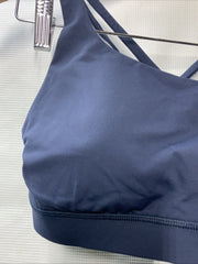 Lululemon LW2EB2S Energy Bra Women's Strappy Yoga Sports Bra Breathable Size 8