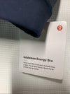 Lululemon LW2EB2S Energy Bra Women's Strappy Yoga Sports Bra Breathable Size 8