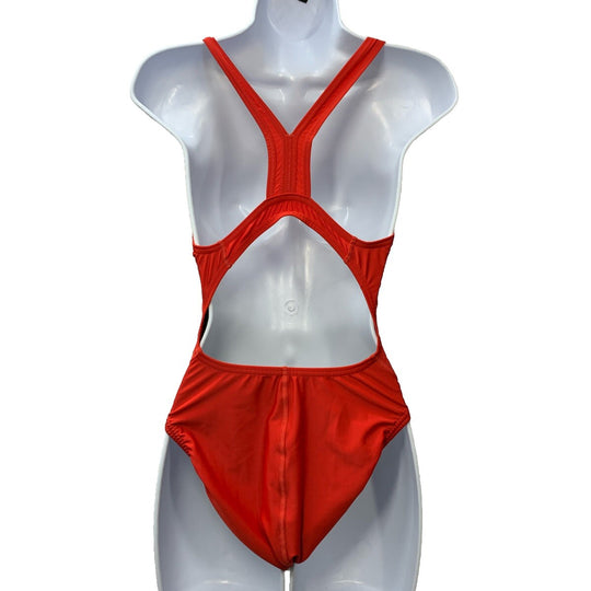 Speedo Women's Swimsuit One Piece Prolt Super Pro Solid Adult Size 10/36 Red