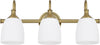 3-Light Champagne Bronze 24