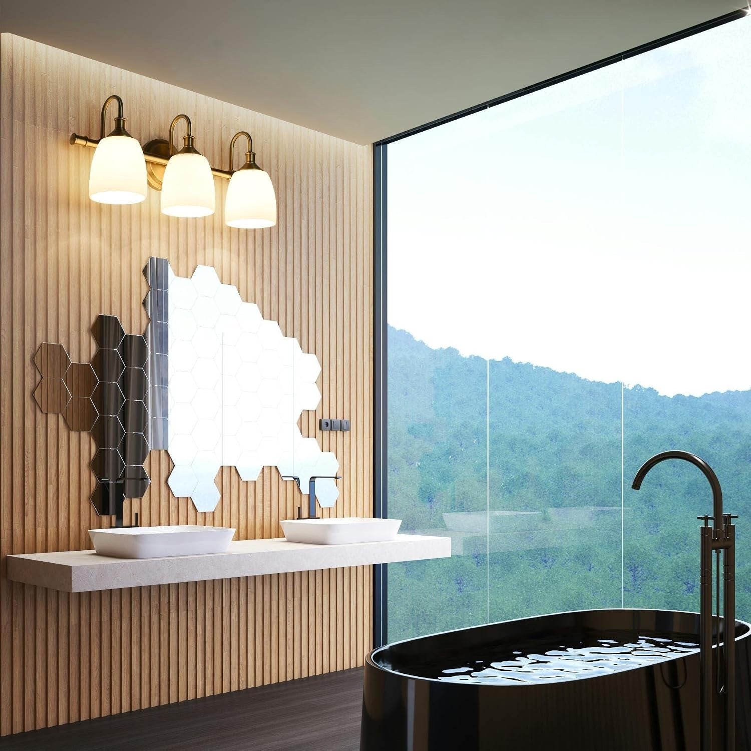 3-Light Champagne Bronze 24